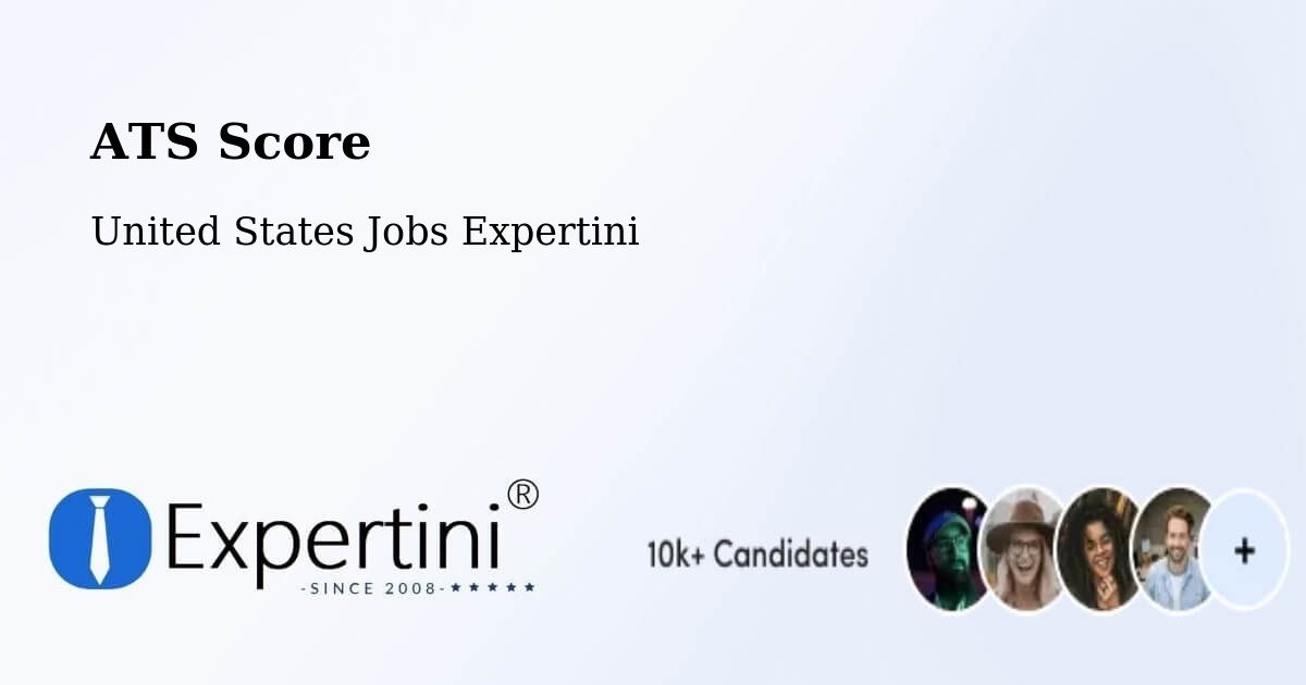 Resume ATS Score & Job Description Match Tool – Vandergrift - United States Jobs Expertini